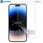 APPLE iPhone 15 Plus, iPhone 15 Pro Max, SUNSHINE Hydrogel TPU képernyővédő fólia, Ultra Clear, Ö... fotó