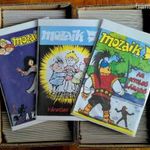 Mozaik képregény gyüjtemény fotó