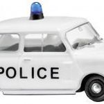 Wiking 0226 07 H0 Sürgősségi jármű modell Mini Police Morris Mini Minor fotó