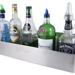Speed rack- italtartó bárpultba 6 üvegnek 56cm inox fotó