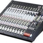 Omnitronic LMC-2642FX Konzol keverőpult Csatornák: 16 USB csatlakozó fotó