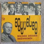 Retró bakelit lemez "Egyveleg Budai Dénes műveiből" fotó