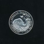 Szomália 1 oz ezüst 2018, Elefánt fotó