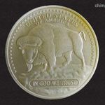 Titanium Bullion replika plakett! Szép állapot! fotó