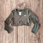 Új címkés MISSGUIDED crop khaki felső XL-es UK18 fotó