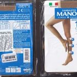Cabifi Manon Linea Salute Massagio Forte 140den Club térdfix erős kompresszió 18-22mmHg Chiaro 1/2 fotó