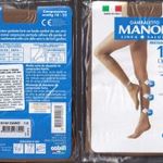 Cabifi Manon Linea Salute Massagio Forte 140den Club térdfix erős kompresszió 18-22mmHg Daino 1/2 fotó