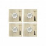 Sushi szett DKD Home Decor Bambusz Kőedény Fehér Keleti 14, 5 x 14, 5 x 31 cm (16 Darabok) fotó