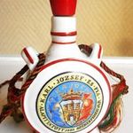Régi kis KAJOFI kulacs dugóval (Karl József és fia, Székesfehérvár) Zsolnay porcelán fotó