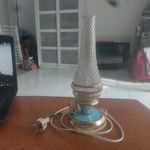 Retro Elektrofém elektromos petroleum lámpa fotó
