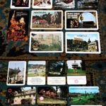 19 db kártyanaptár gyűjtemény egyben Borsod Tourist Miskolc 1971-1988 fotó