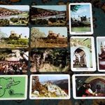 12 db kártyanaptár gyűjtemény egyben Borsod Tourist Miskolc 1970-1976 fotó