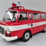 Barkas B1000 kisbusz tűzoltó modellautó MCG 1: 18 hibátlan eladó fotó