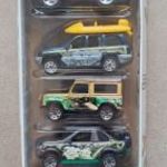 Matchbox 5 pack set "Jungle Adventure" 2005. - bontatlan dobozban - VW - Land Rover - Jeep stb. fotó