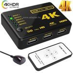 HDSW51V2 5 csatornás ULTRA HD HDMI switch (átkapcsoló) fotó