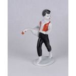 1V751 Régi jelzett Hollóházi libatolvaj figura 13 cm fotó