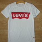 Uniszex LEVI'S fehér, rugalmas póló S fotó