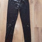 S/M-es Fekete flitteres leggings 598 fotó