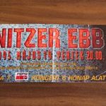 Nitzer Ebb koncertjegy 1995 (J) fotó