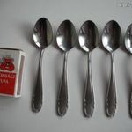 5db ABS INOX rozsdamentes kávés mokkás kanál * hossz: 11cm MADE IN GERMANY * szem.átvétel: Zugló fotó