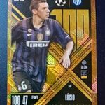 Lucio Internazionale 100 Club Legend focis kártya Topps Match Attax Extra 2025 fotó