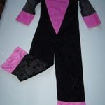 "George 5-6 years height 110-116cm" jelmez h.92cm fekete-pink farsang szinteúj fotó