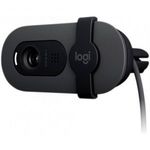 Logitech BRIO 105 Full HD webkamera 1920 x 1080 Pixel Beépített takaróblende, Mikrofon fotó