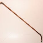 Antik lovaglóostor, ezüst fogantyúval (80 cm fogantyú 8 cm) fotó