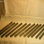 N 1: 160 Kato 'I' profilú ágyazatos sínek 250 mm hosszú 12 db + 2db ütközőbak egyben , vasútmodell fotó