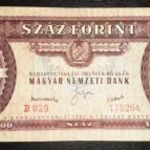 100 forint 1949 VF+ - EF fotó