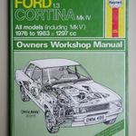 Ford Cortina IV 1.3 javítási könyv (1976-1983) Haynes fotó