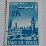1966/1967 Repülő (VII) 2 Ft pecsételt fotó