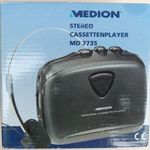 MEDION MD 7735 STEREO CASSETTE PLAYER SZTEREÓ KAZETTÁS MAGNÓ WALKMAN fotó