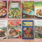 Fitnesz, egészség szakácskönyvek: paleolit, fogyókúrás, vegán, kávés... -400 Ft/db fotó