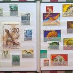 A "Jurassic Park" -- bélyegek 'Dinoszauruszok' témában, 4 lapos / 8 oldalas, A/5-ös bélyegalbumban fotó
