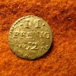 Hessen-Darmstadt ezüst /billon/ 2 kreuzer 1621 fotó