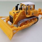 JG23 H0 Kibri 10324 Liebherr buldózer + hátsó hasító - Terepasztal kiegészítő jármű fotó