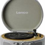 Lenco LS-66 - Stilvoller Plattenspieler mit Bluetooth & integrierten Lautsprechern Lemezjátszó Sz... fotó