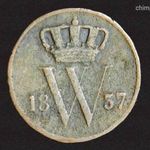 1837 Hollandia I. Vilmos réz 1 Cent! KM# 47 fotó