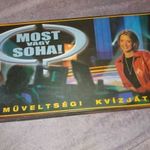 Régi MOST VAGY SOHA Jakupcsek Gabi TV kvíz show után társasjáték szép állapotban a képek szerint fotó