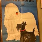 Egy fel nem ragasztott plakát ritkaság 1973 / CACIB NEMZETKÖZI KUTYA KIÁLLÍTÁS (csak 600 pld.) fotó