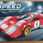 Lego Speed Champions 76906 Ferrari 512 M 1970 fotó