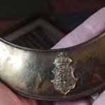 Kuk monarchia FJ1 tiszti nyaktábla FJ1 monogramos pajzzsal eredeti darab (3701) fotó