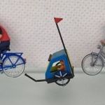 Preiser 10638 H0 1: 87 Családi bicikli kirándulás figura készlet (KF290) fotó