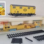H0 1: 87 Liliput 38010 talpfa ágyazó világítással és villogással + Roco (DC) motoros vagon (ME14) fotó