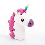 Unikornis Emoji Powerbank - Mobiltelefon külső akkumulátor - Fehér fotó