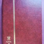 ALPHA 16 márkájú holland bélyegalbum fotó