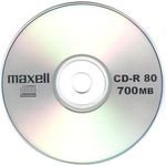 Maxell CD-R80 CD-R CD lemez 700MB papír 1db fotó