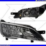 PEUGEOT BOXER 3 2014.06-2023.12 Fényszóró jobb (2xH7/LED) fekete keretes, nappali fénny... fotó