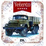 Veterán kamionos poháralátét - ZIL fotó
